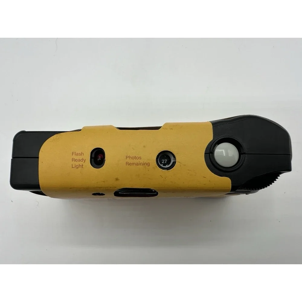 Yashica 35mm Disposable Film Camera Yellow Retro 27 Exp ISO 400 Yashica Boy